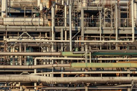 Network of pipes Stock Photos