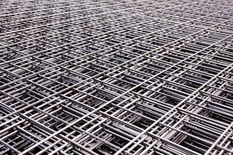 Network reinforcement bar Stock Photos