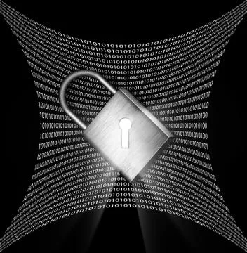 Network secure Stock Illustration