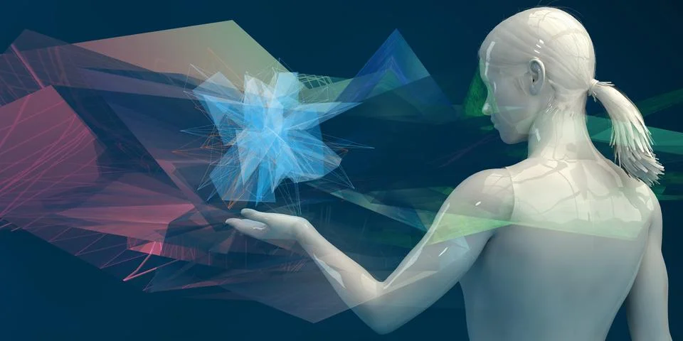 Network Security And Data 스톡 일러스트