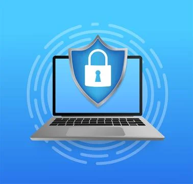 Network security antivirus vpn privacy. User icon vector. Data protection. Data Illustration