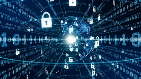 Network security concept. Stock Footage 102755710