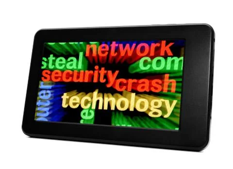 Network security Illustrazione stock
