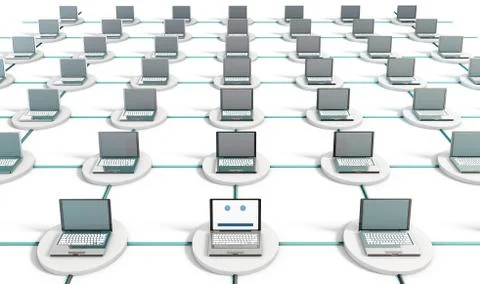 Network security Illustrazione stock