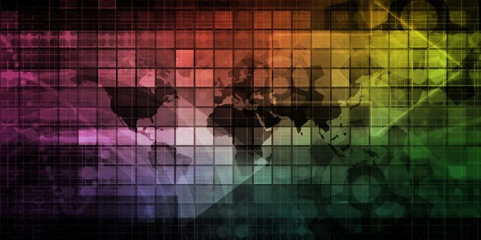 Network Security Stock Illustration