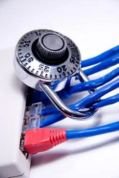 Network security Foto stock