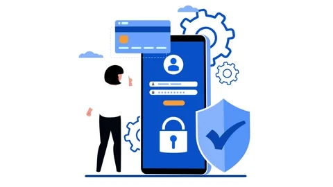 Network security system Stock Footage 267185784