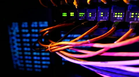 Network server 9 Stock Footage 11289064