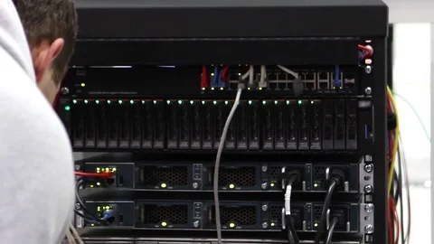 Network Server Stock-Footage 70782214