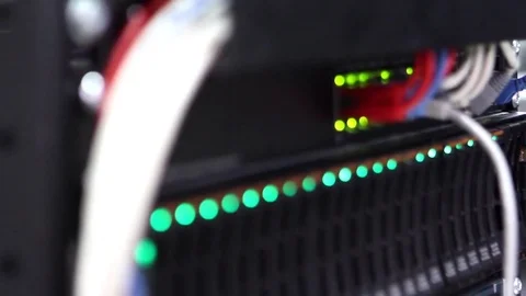 Network Server Stock Footage 70782878