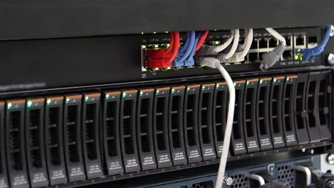 Network Server Stock Footage 70783188