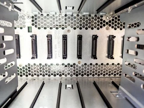 Network Server Ports Stock Photos