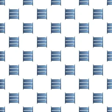 Network server rack units seamless pattern Illustrazione stock