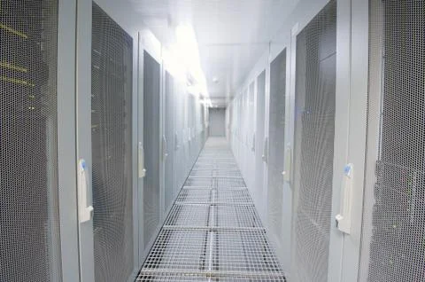 Network server room Stock Photos