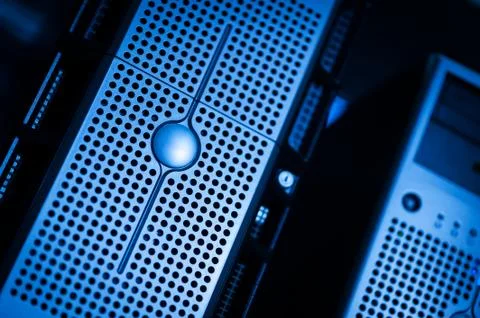 Network servers Stock Photos