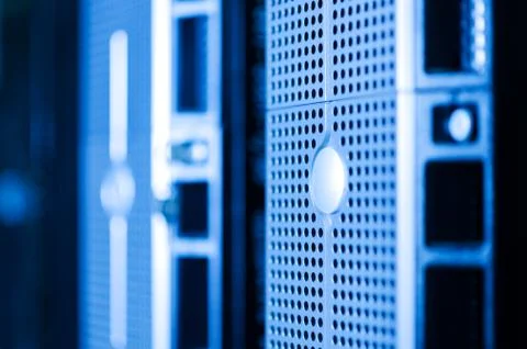 Network servers Stock Photos