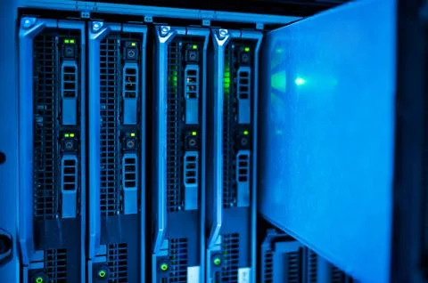 Network servers Stock Photos