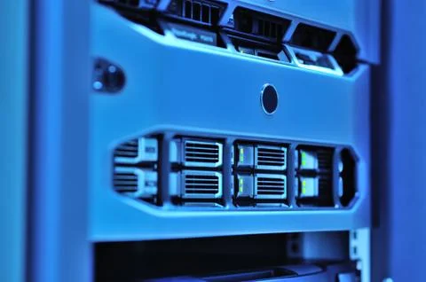 Network servers Stock Photos