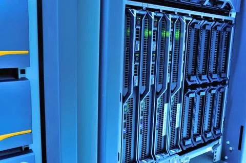 Network servers Stock Photos