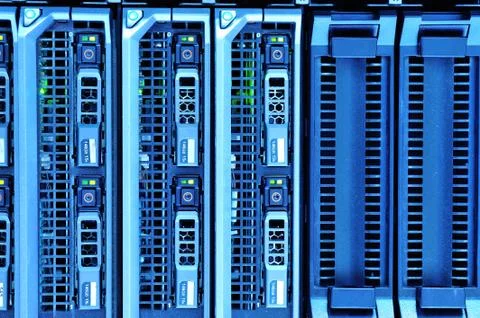 Network servers Stock Photos
