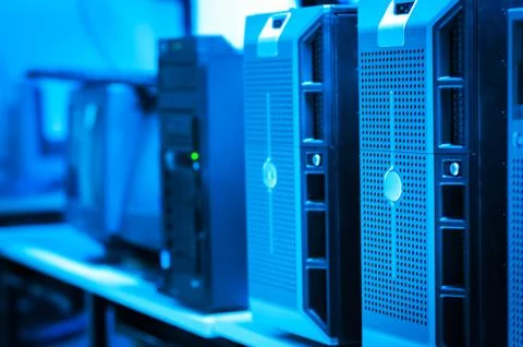 Network servers Stock Photos