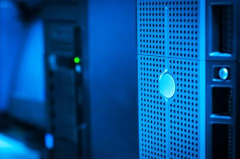 Network servers Stock Photos