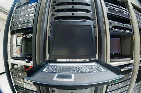 Network servers Stock Photos