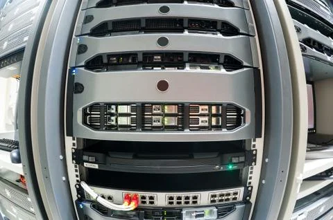 Network servers Stock Photos