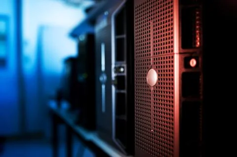 Network servers Stock Photos