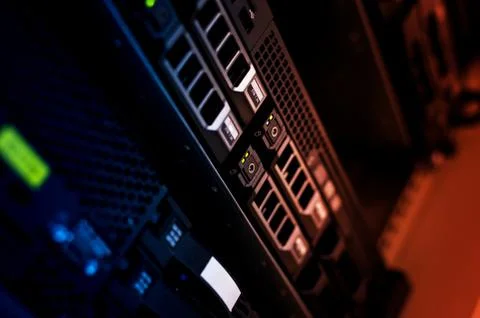 Network servers Stock Photos