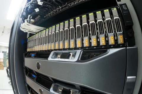 Network servers Stock Photos