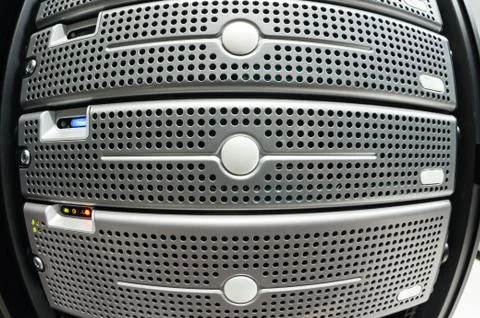 Network servers Stock Photos