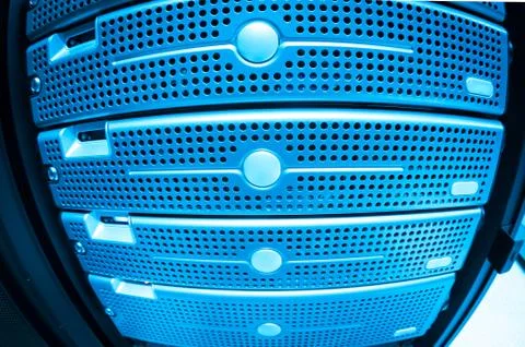 Network servers Stock Photos