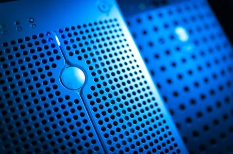 Network servers Stock Photos