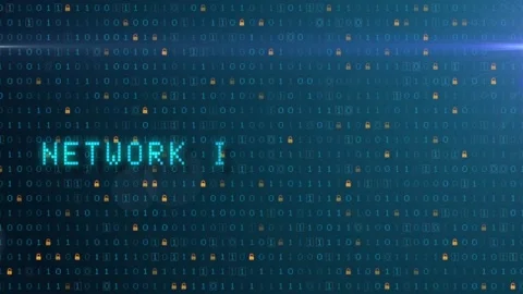 Network setup, digital background Stock Footage 101637959