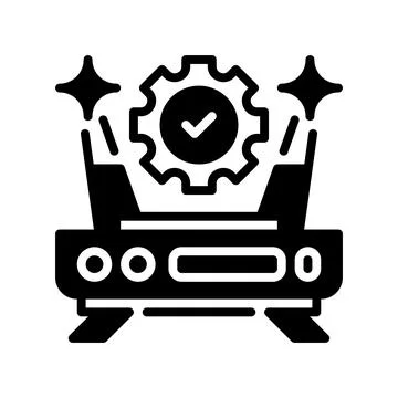 Network Setup Line Icon, Outline Symbol for Connection Configuration, Devic.. Stock Illustration