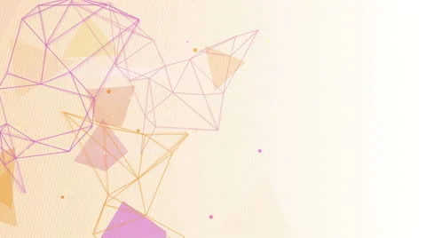 Network shapes seamless loop background 4k (4096x2304) Stock Footage 49931868