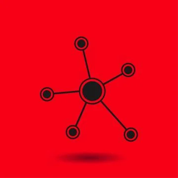 Network sign symbol Stock Illustration