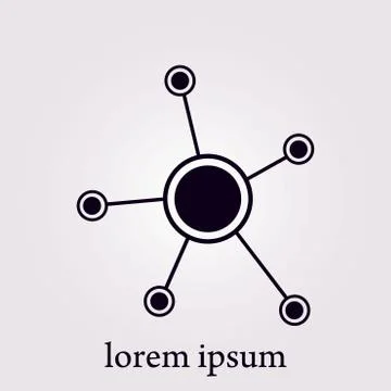 Network sign symbol. Stock Illustration