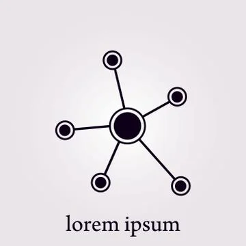 Network sign symbol. Stock Illustration