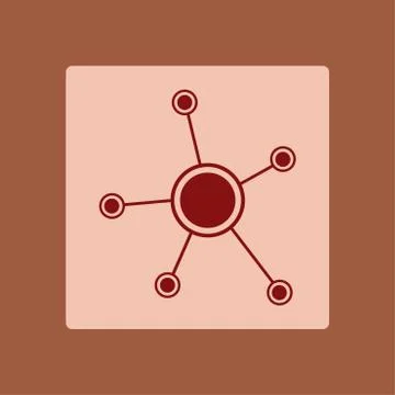 Network sign symbol. Stock Illustration