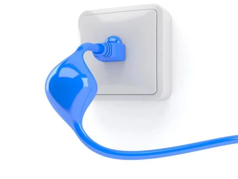 Network socket Stock Illustration
