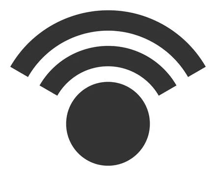 Network Spot - Raster Icon Illustration Stock Illustration
