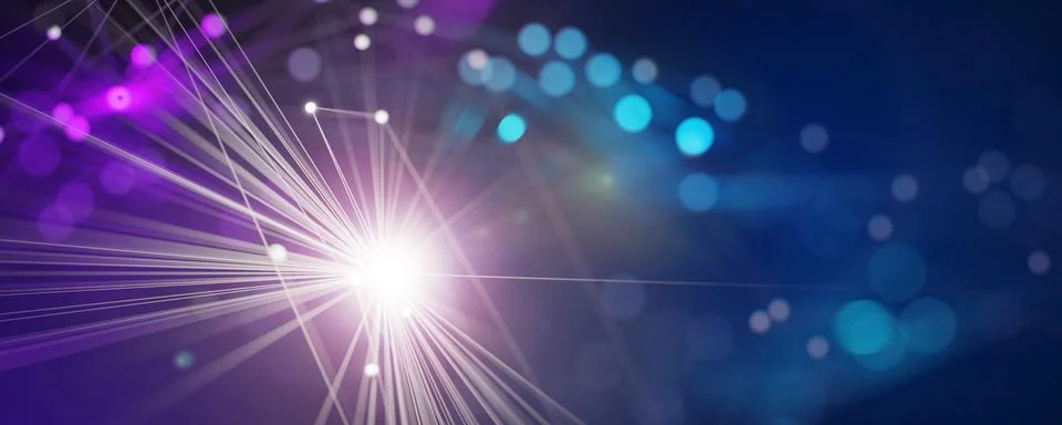 Network structure background. Artificial intelligence. Machine learning. Da.. Stock Illustration