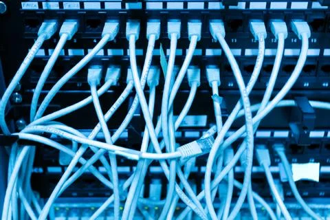 Network switch Stock Photos