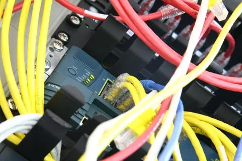 Network switch Stock Photos