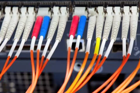 Network switch Stock Photos