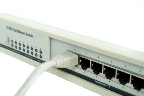 Network switch Stock Photos