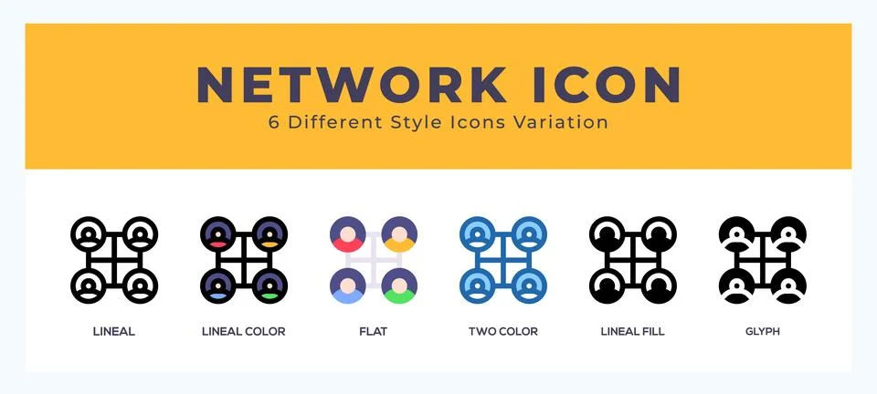 Network symbol. logo. icon vector illustration. Stock Illustration