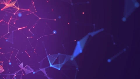 Network system. Digital data plexus technology construction Stock Footage 112369614